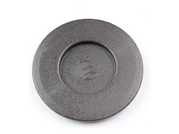 11740938-1-M-Whirlpool-WP3192488-Burner Cap - Black - Left Front or Right Front