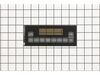 Clock Overlay Membrane - Black – Part Number: WP32061901B