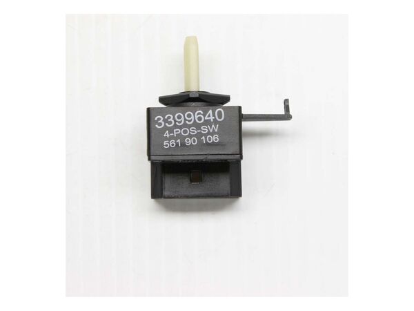11741509-1-M-Whirlpool-WP3399640-Dryer Cycle Selector Switch 4 Position