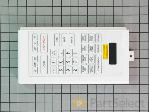 11742853-1-M-Whirlpool-WP56001315-Microwave Control Panel w/Touchpad