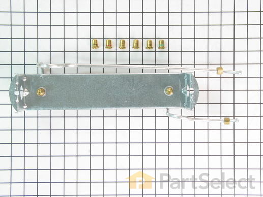 11742989-1-M-Whirlpool-WP5787M051-60-Burner Orifice Fitting Assembly (Left Side)
