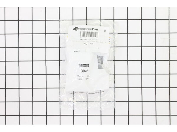 11743131-1-M-Whirlpool-WP61002112-Shelf Retainer Bar End Cap