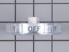 Cold Control Knob - Fresh Food – Part Number: WP61006074