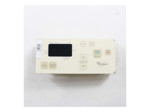 11743397-1-M-Whirlpool-WP6610446-Electronic Control with Overlay - Biscuit