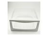 Crisper Pan - Clear/White – Part Number: WP67005915