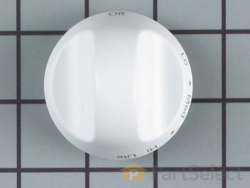 11743891-1-M-Whirlpool-WP71003058-Valve Knob - white