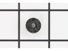 11743981-2-S-Whirlpool-WP74001574-Range Round Snap Nut (Black)