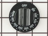 Range Thermostat Knob (Black) – Part Number: WP74003280