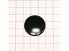 Burner Cap - Black - Right Rear & Left Front – Part Number: WP74007415