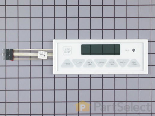 11744494-1-M-Whirlpool-WP7403P338-60-Oven/Clock Touchpad Membrane
