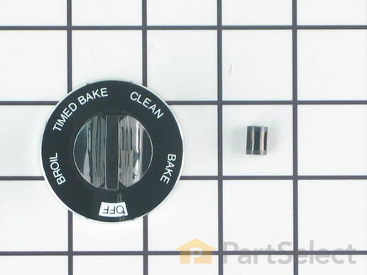11744671-1-M-Whirlpool-WP7711P357-60-Range Selector Knob w/Clip