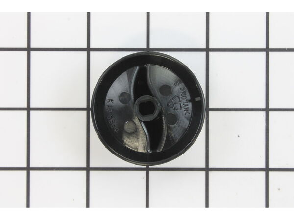 11744712-1-M-Whirlpool-WP7737P193-60-Range Burner Control Knob (Black)