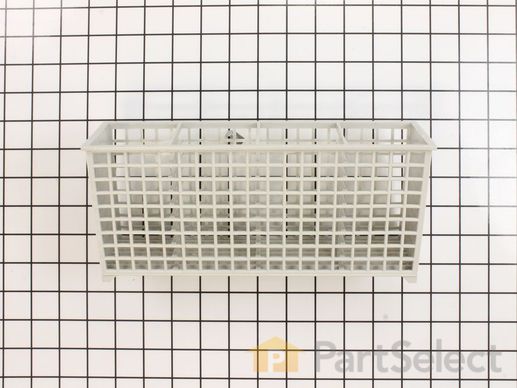 11745476-1-M-Whirlpool-WP8268864-Dishwasher Silverware Basket (White)