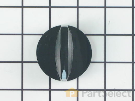 11746034-1-M-Whirlpool-WP8522566-Black Control Knob