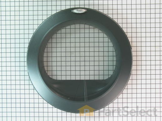 11746674-1-M-Whirlpool-WP8572962- DOOR ASM-OUTER, White GR