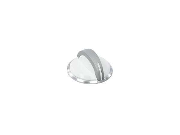 11746710-1-M-Whirlpool-WP8574957-Control Knob - White/Silver