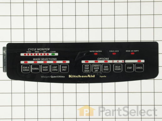 11747075-1-M-Whirlpool-WP9743375-Control Panel Insert - Black