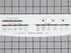 11747076-2-S-Whirlpool-WP9743376-Control Panel Insert - White