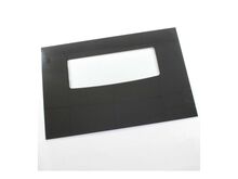 Range Exterior Door Glass (Black) – Part Number: WP9762477