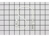 Dishwasher Door Cable Link – Part Number: WP99003446