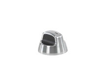 Range Burner Control Knob (Stainless) – Part Number: WPW10160371