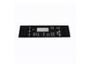 Overlay Touchpad - Glass - Black – Part Number: WPW10161676