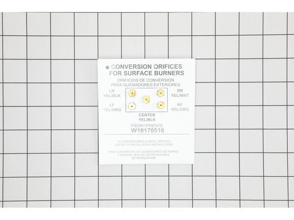 11749494-1-M-Whirlpool-WPW10170516-LP Conversion Kit