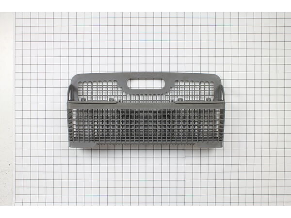11749906-1-M-Whirlpool-WPW10190415-Dishwasher Silverware Basket Gray
