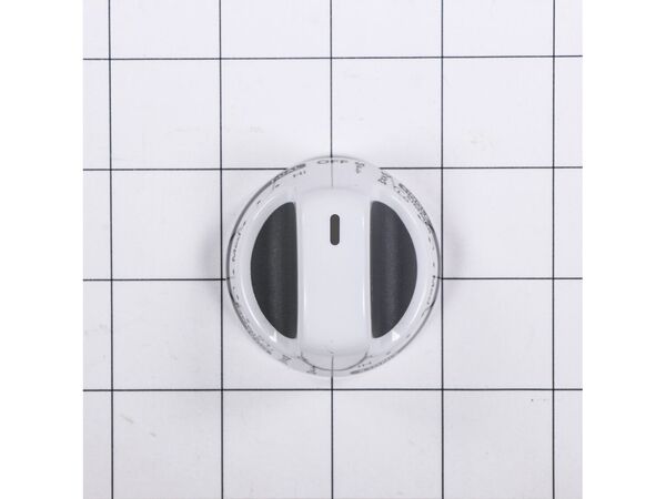 11749973-1-M-Whirlpool-WPW10193253-Burner Knob (White/Grey)