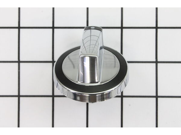 11752001-1-M-Whirlpool-WPW10284885-Knob - Chrome/Black