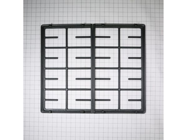 11752042-1-M-Whirlpool-WPW10286631-Burner Grate Kit - Black