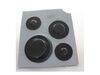 11752380-2-S-Whirlpool-WPW10299233-Black Burner Cap Kit