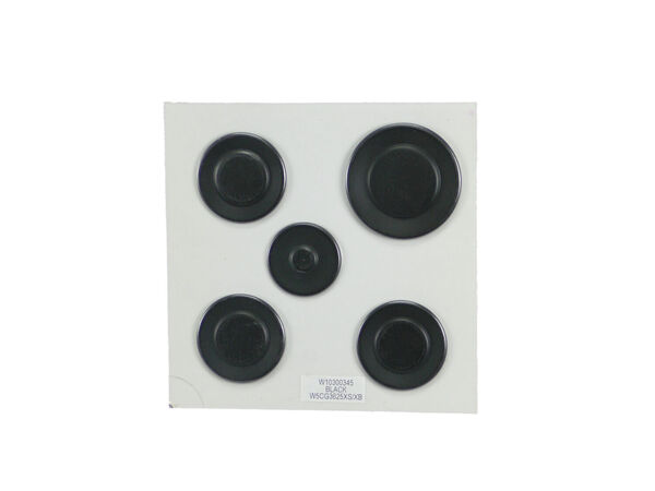 11752398-1-M-Whirlpool-WPW10300345-Burner Cap - Black