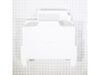 Evaporater Motor Insulation Assembly – Part Number: WPW10453428