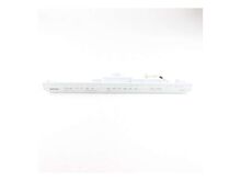 Dishwasher Control Panel and Overlay (White) – Part Number: WPW10475775