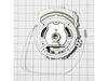 Surface Burner Orifice Holder – Part Number: WPW10617292