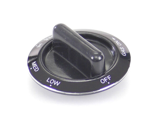 11757446-1-M-Whirlpool-WPY0302144-Gas Valve Knob (Black)