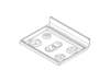 RANGETOP & BRKT Assembly – Part Number: WB62X24798
