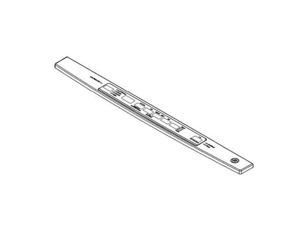 11759029-1-M-GE-WD34X21654- BEZEL & CVR CONSOLE Assembly