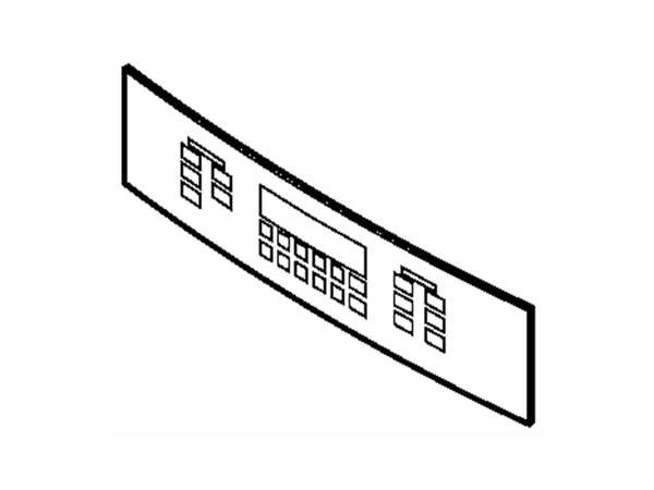 11762522-1-M-GE-WB27X23529- GLASS AND BOARD Assembly