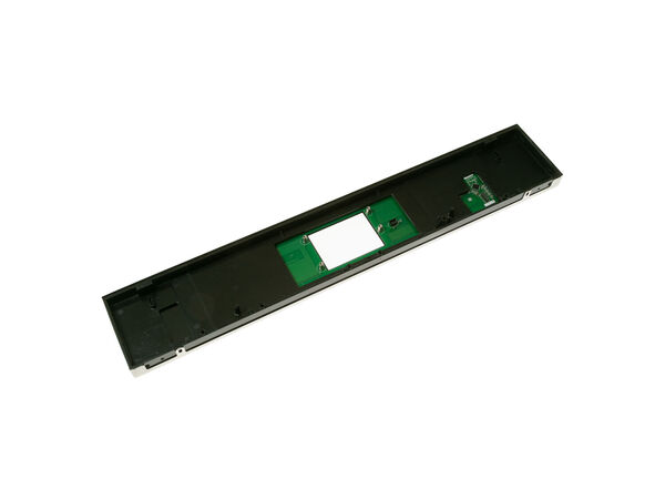 11762720-1-M-GE-WB56X23843- CONTROL PANEL GLASS Assembly
