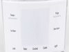 11763897-2-S-GE-WR17X24121- DISPLAY CAP TOUCH Assembly White
