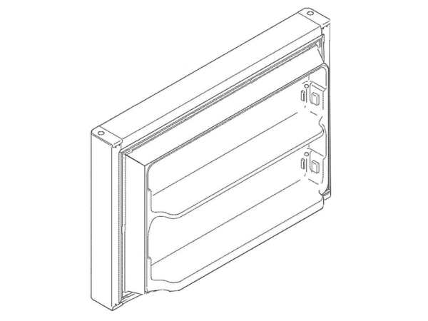 11764173-1-M-GE-WR78X23265-PS STND FZ DOOR WW 18