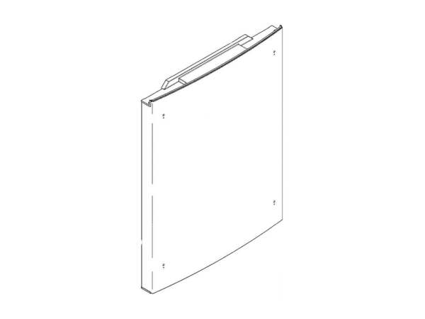 11764239-1-M-GE-WR78X24850- DOOR FOAM FF Assembly Stainless Steel