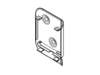 Bottom Right Hinge Cover - Grey – Part Number: W10661176