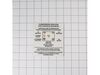 LP Conversion Kit (Surface Burner Orifices) – Part Number: W10909678