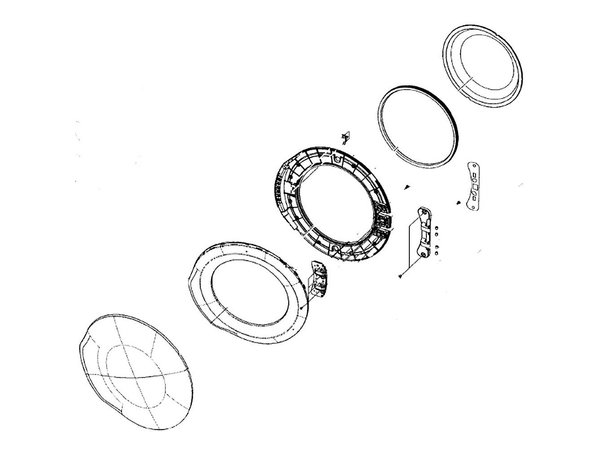11766807-1-M-Samsung-DC97-19329A-Door Assembly