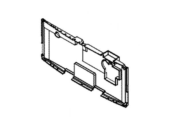 11767787-1-M-GE-WR02X26578-REAR LCD PCB COVER