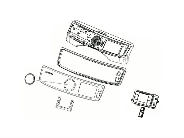11771613-1-M-Samsung-DC97-19327G-Touchpad Control Panel Assembly