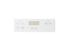 FACEPLATE GRAPHICS (White) – Part Number: WB07X22525